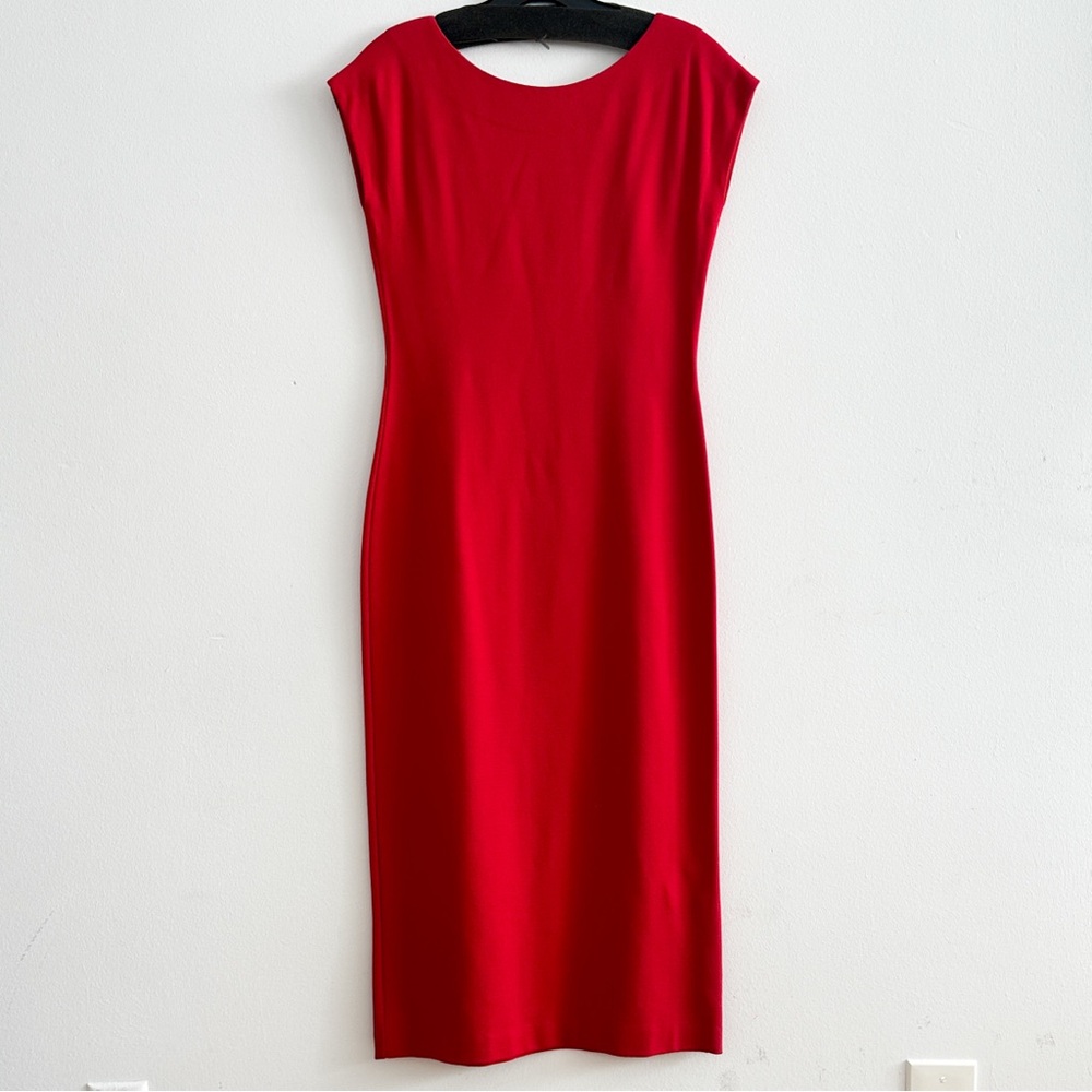 Tomas Maier Red Dress Size 4